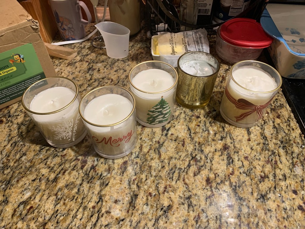 In which I make candles for&nbsp;Christmas