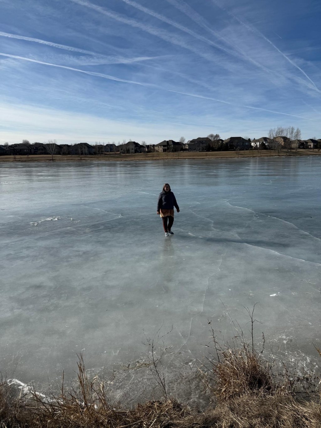 In which I walk on the&nbsp;lake